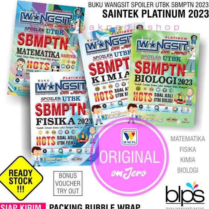 Jual Buku Wangsit UTBK SBMPTN 2023 SAINTEK Platinum Shopee Indonesia