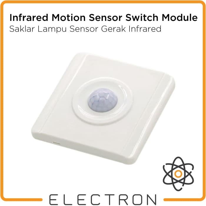 Jual Saklar Otomatis Gerak Lampu Pir Motion Sensor Infrared Ir Switch