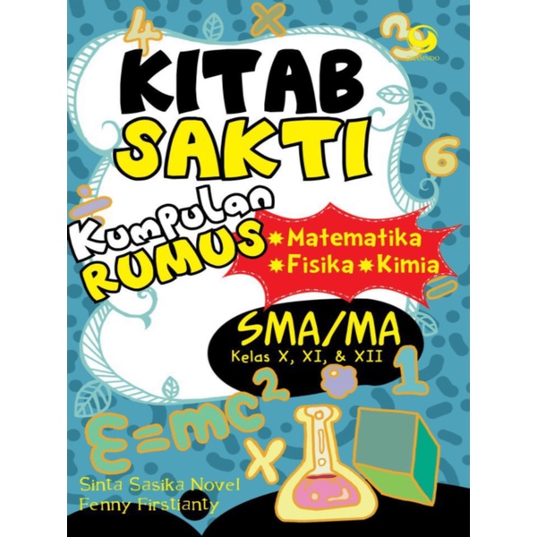 Jual Kitab Sakti Kumpulan Rumus Matematika Fisika Dan Kimia SMA MA