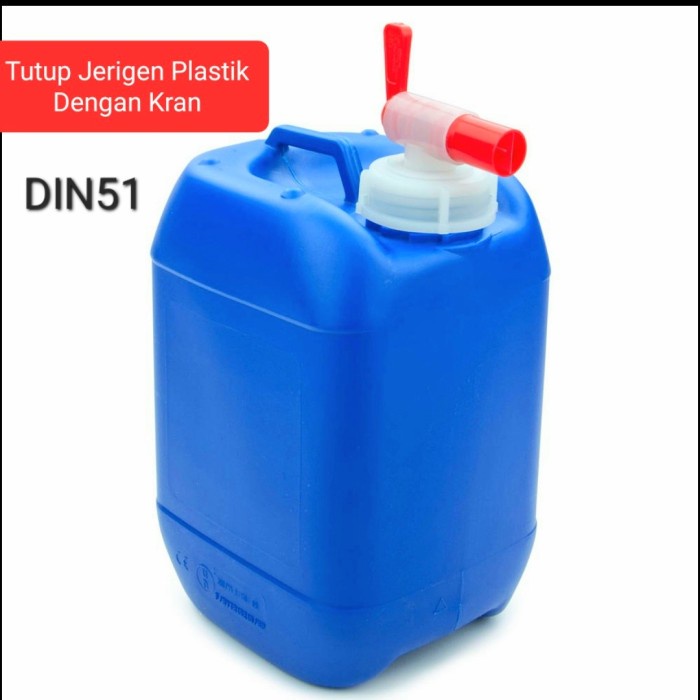 Jual Tutup Jerigen Dengan Kran Keran Jerigen 10 Liter Plastik Shopee