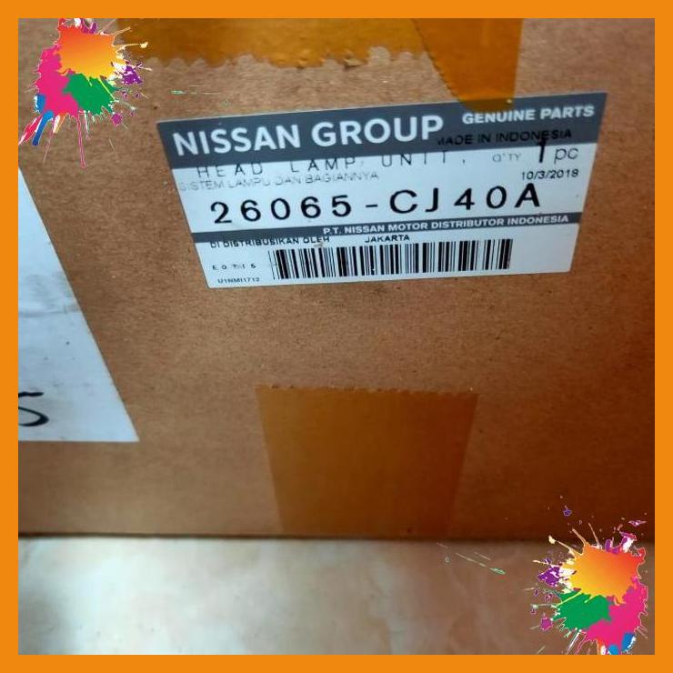 Jual Head Lamp Lampu Depan Nissan Grand Livina Lama L Nvm Shopee