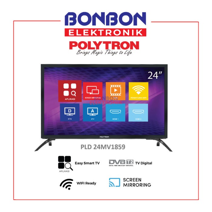 Jual Polytron Led Smart Tv Inch Pld Mv Digital Youtube Mola