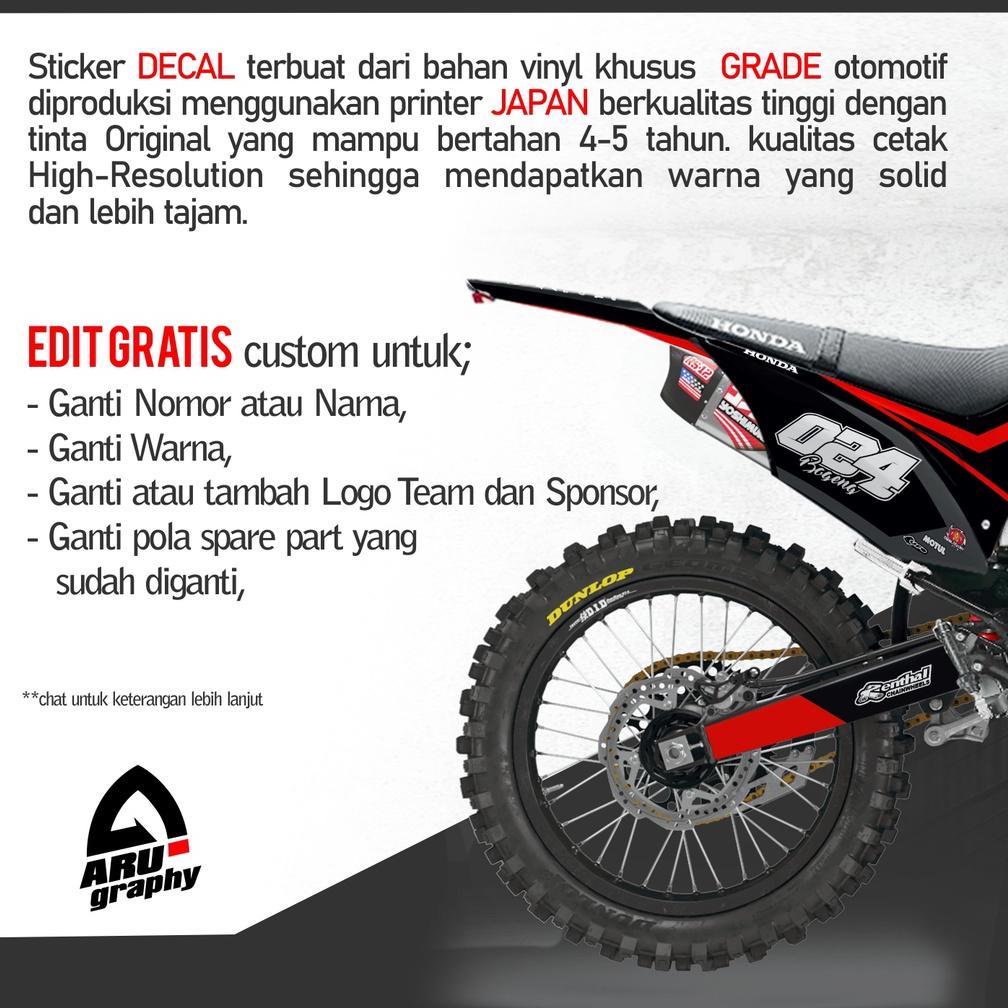 Jual Decal Crf L Full Body Stiker Premium Maxdecal M Bisa Custom