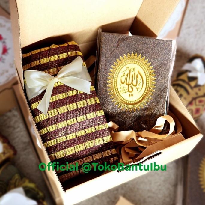 Jual Paket Hampers 40 Harian Sajadah Buku Yasin Souvenir Tahlilan