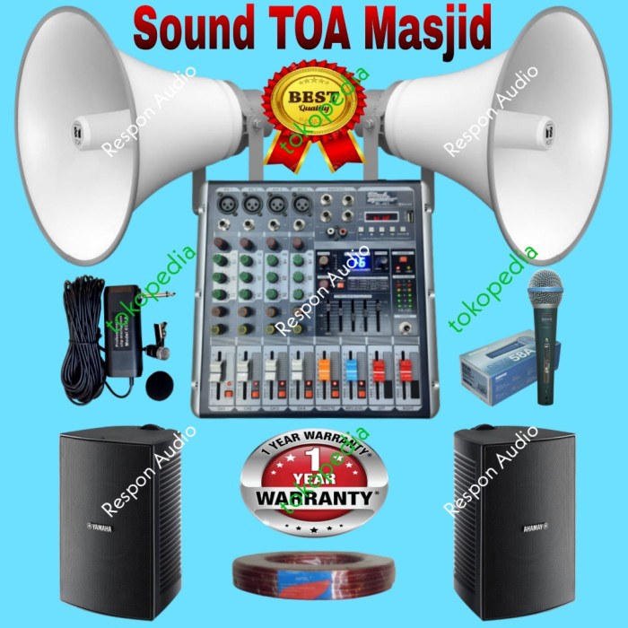 Jual Paket Sound System Speaker Toa Masjid Mesjid Mx Shopee Indonesia