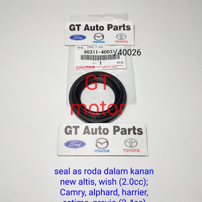 Jual Seal Transmisi Seal As Roda Dalam Kanan Camry Alphard Harrier