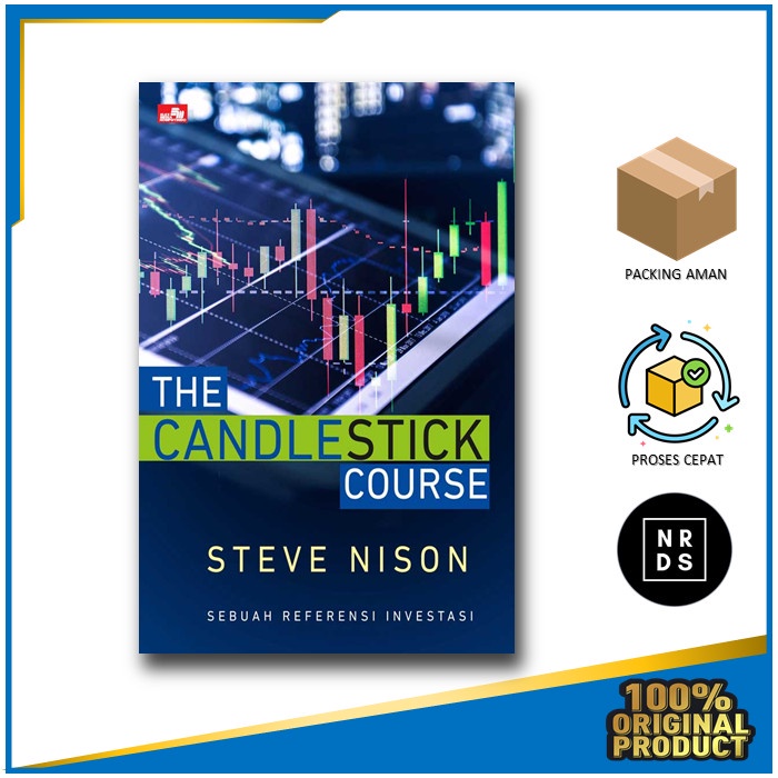 Jual Buku The Candlestick Course Sebuah Referensi Investasi Steve