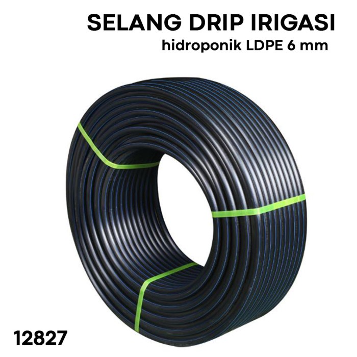 Jual Hidroponik Selang Ldpe Selang Pe Drip Irigasi Ukuran Mm