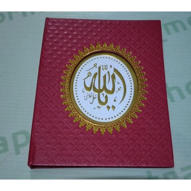 Jual Cetak Buku Yasin Dan Tahlil Custom Hardcover Lengkap Foto Almarhum