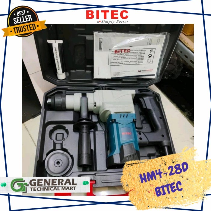 Jual Mesin Bor Beton Rotary Hammer Hm D Bitec Hm D Shopee