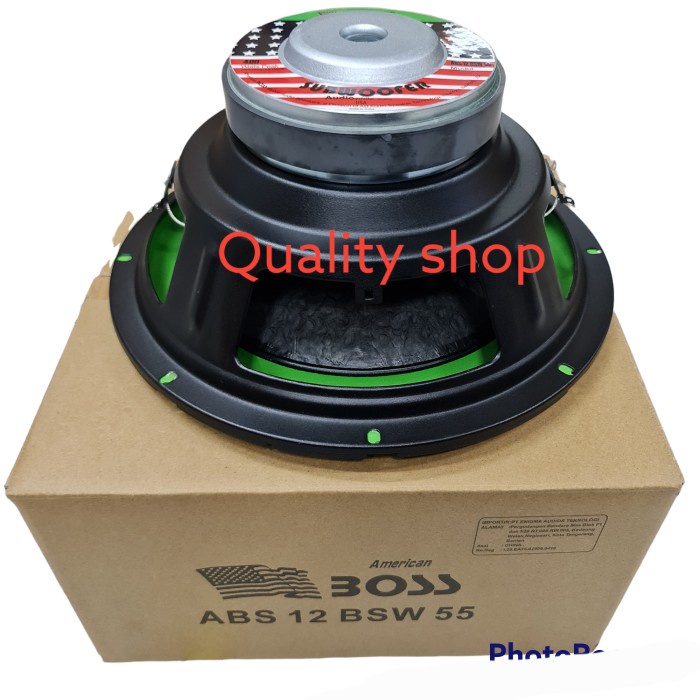 Jual Subwoofer American Boss 12 Inch 400 Watt Doublecoil Suara Mantap