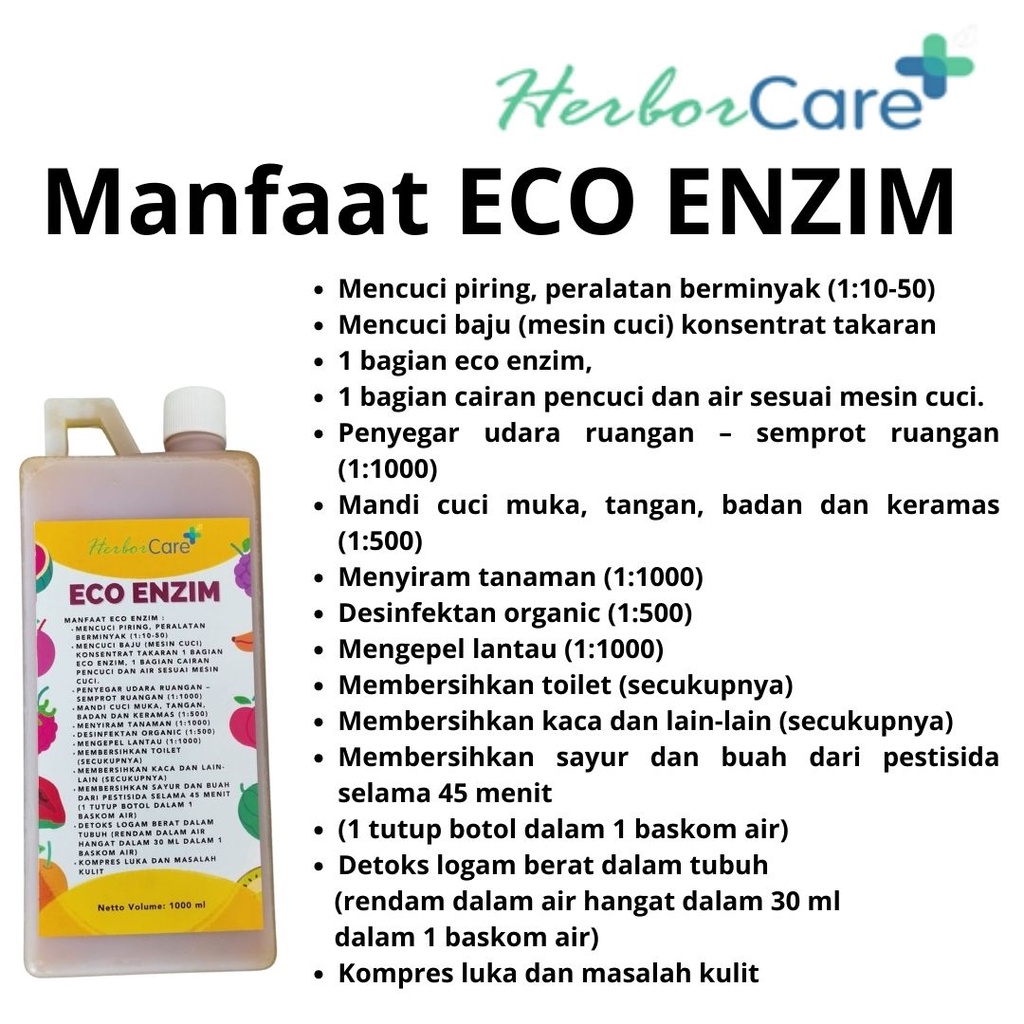 Jual Eco Enzyme Pupuk Organik Cairan Serbaguna Pure Buah Lemon