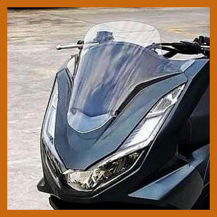 Jual Visor PCX 160 Model Standar Bening Smoke Dan Black Series