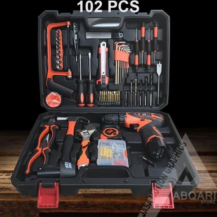 Jual TOOLKIT 37 BOX SET TOOL KIT ORIGINAL KRISBOW KOTAK PERKAKAS