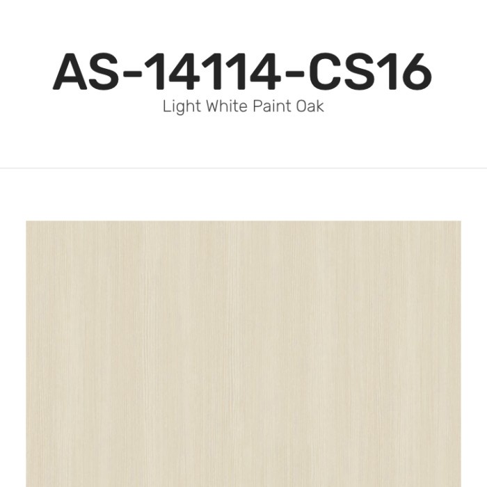 Jual Baru Hpl Aica As 14114 Cs16 Light White Paint Oak Berkualitas