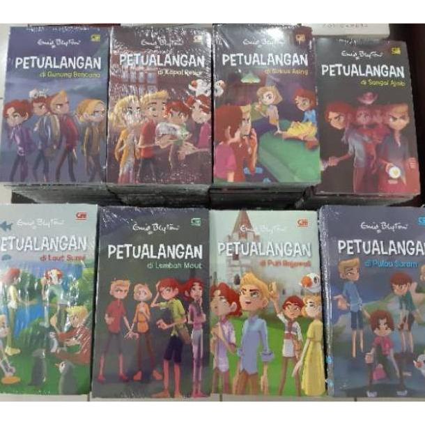 Jual Novel Seri Petualangan Enid Blyton Banyak Judul Shopee Indonesia