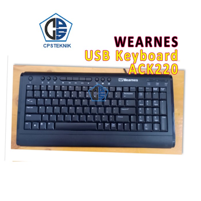 Jual Keyboard Usb Wearnes Ack Slim Keyboard Usb Ack Murah