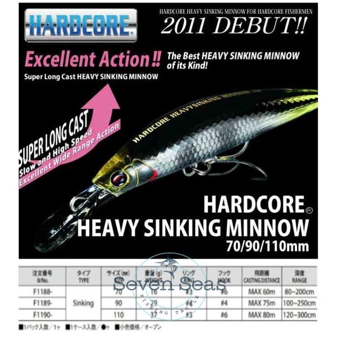 Jual Duel Hardcore Heavy Minnow Sinking S S S Umpan Casting Mancing Shopee Indonesia