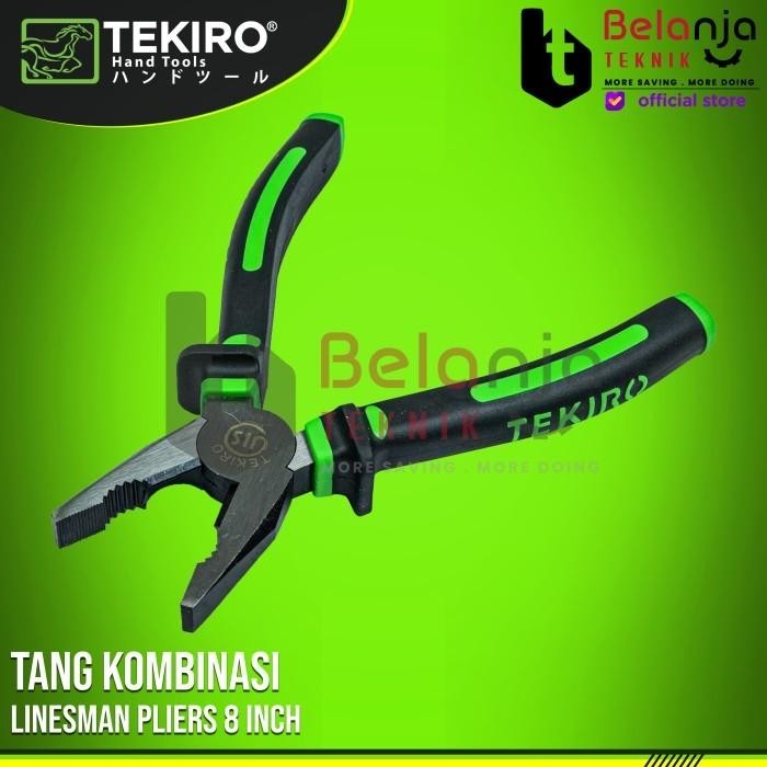 Jual Tekiro Tang Kombinasi Ukuran Inchi In Linesman Pliers