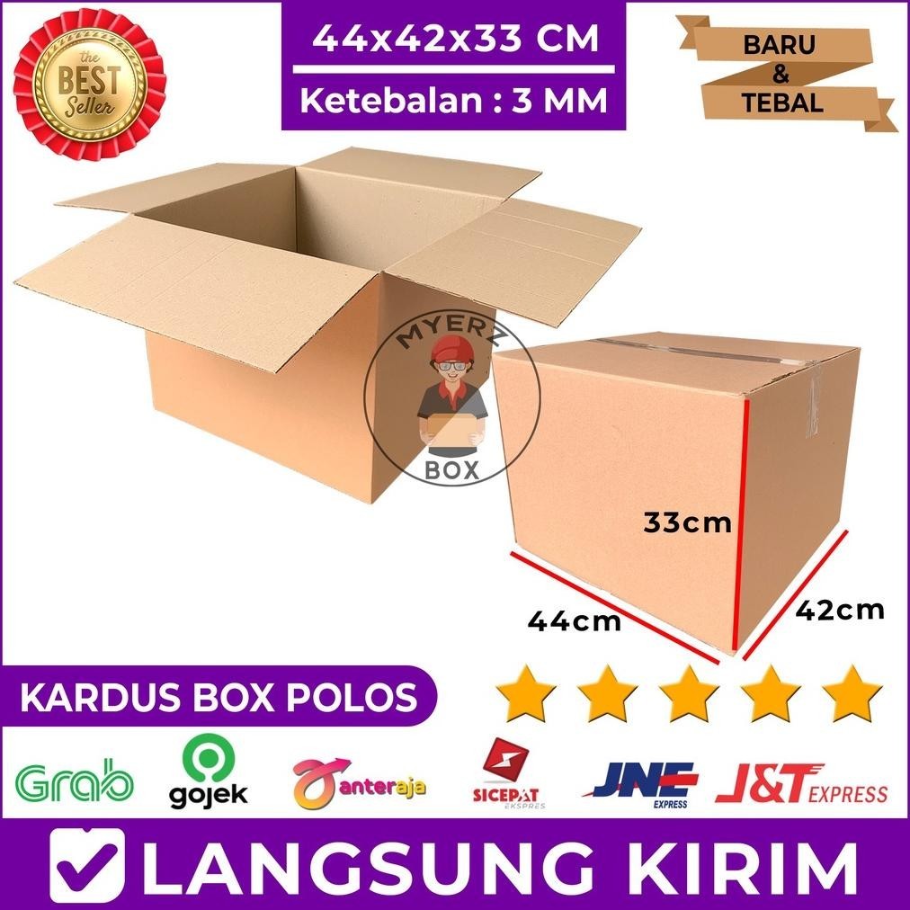 Jual Eksklusif Kardus Besar Jumbo Karton Box Polos X X Utk Packing