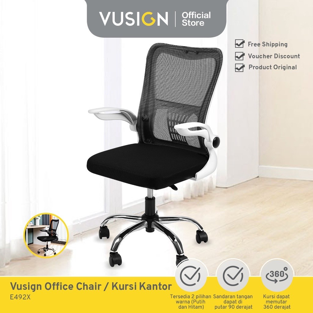 Jual Deli Office Chair Kursi Kantor Kursi Kerja Minimalis Desain