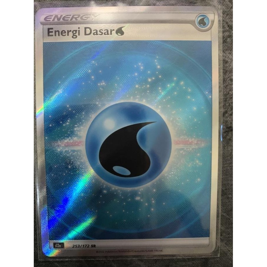 Jual Energi Dasar Air Kartu Pokemon TCG Indonesia VSTAR Semesta SR S12