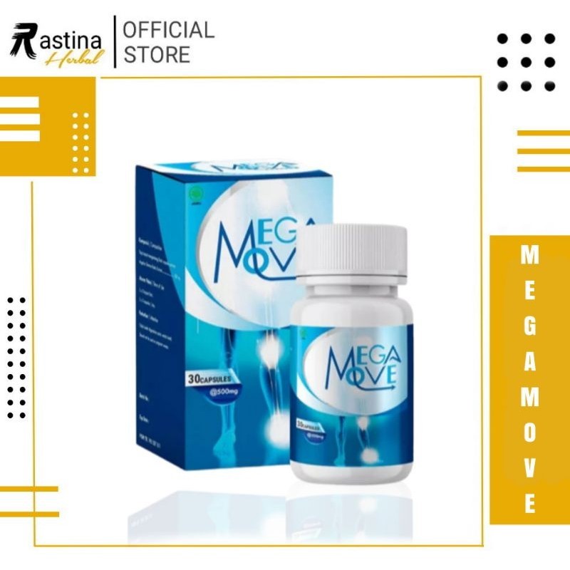 Jual Megamove 100 Asli Original Herbal Obat Nyeri Sendi Tulang Syaraf