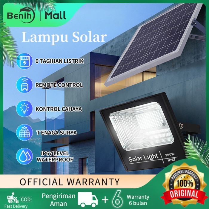 Jual TERMURAH Lampu Solar Lampu Panel Surya Tenaga 100W Led Outdoor