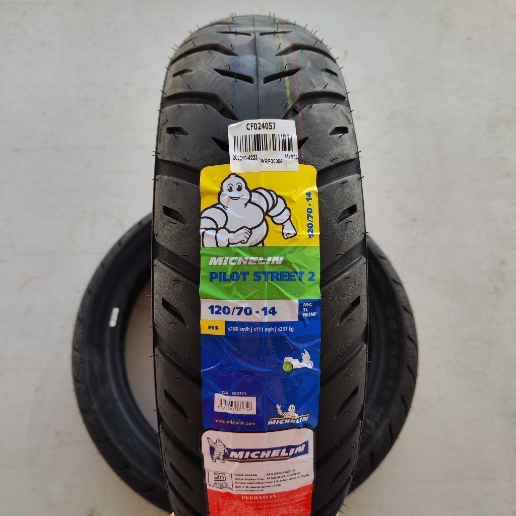 Jual Ban Motor Matic Michelin Pilot Street Tubeless Aerox