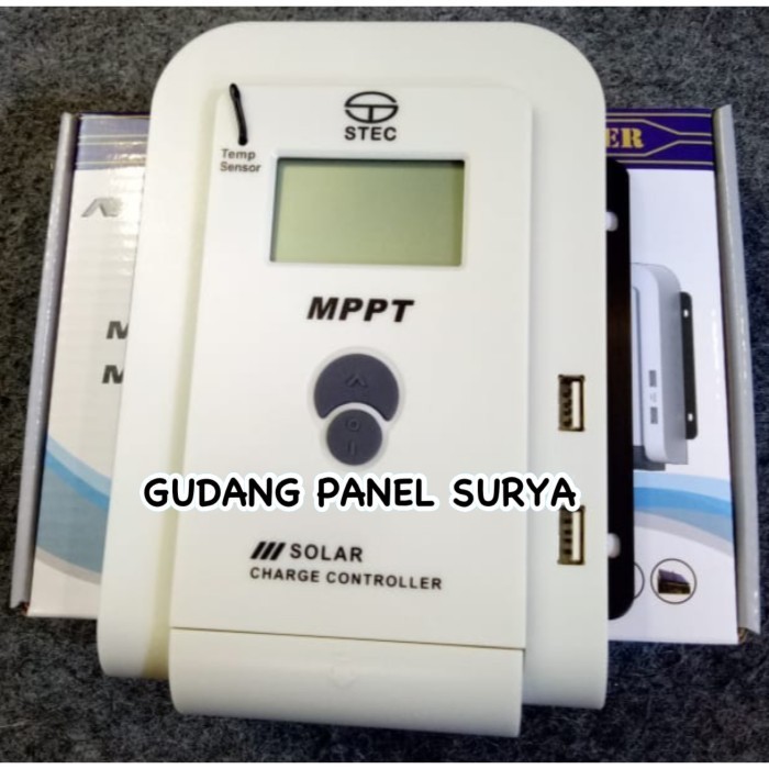 Jual Solar Charge Controller Scc Mppt Stec A Stec V V Shopee