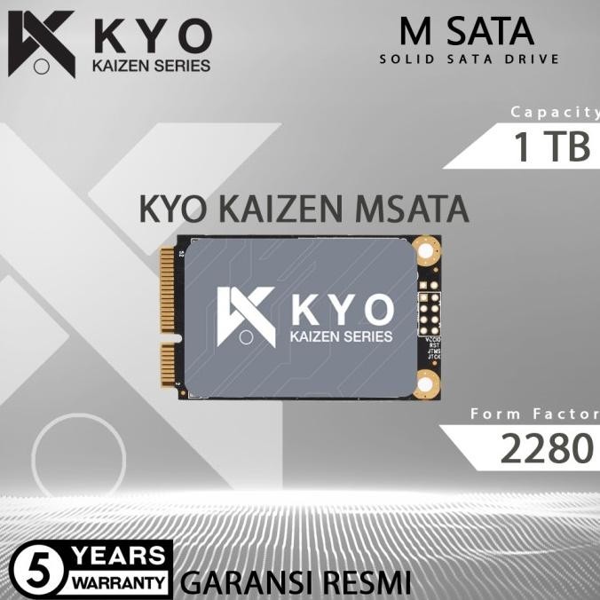 Jual Ssd Msata M Sata M Sata Tb Kaizen Resmi Garansi Tahun