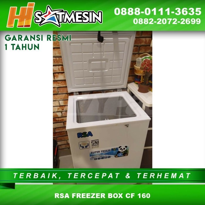 Jual Uinn Chest Freezer Rsa Cf 160 Chiller Box Lemari Pembeku