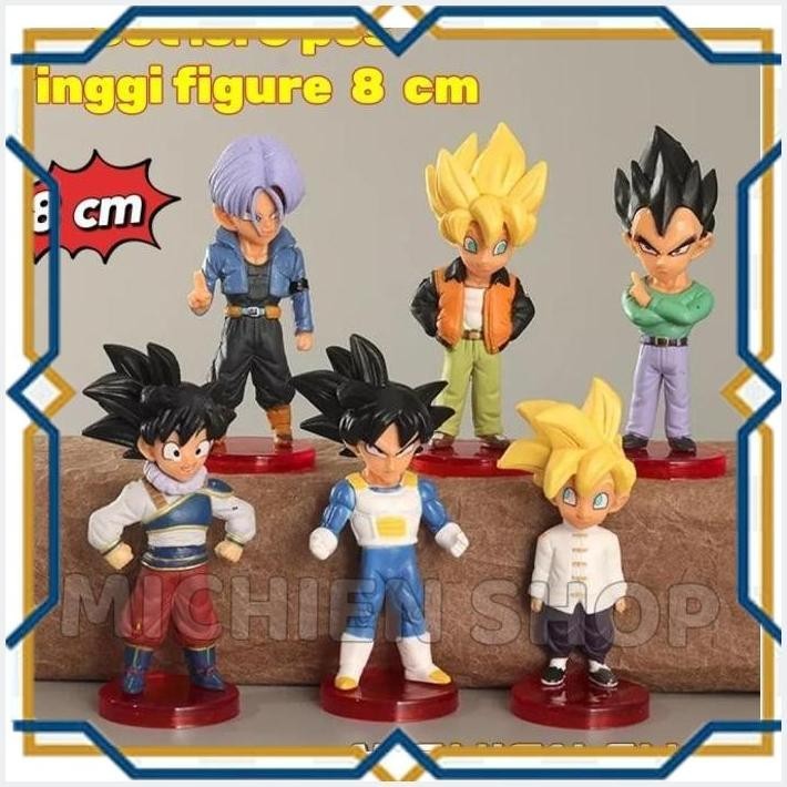 Jual MCH ANIME BOLA NAGA WCF VEGETA GOKU MAINAN DBZ DRAGON BALL