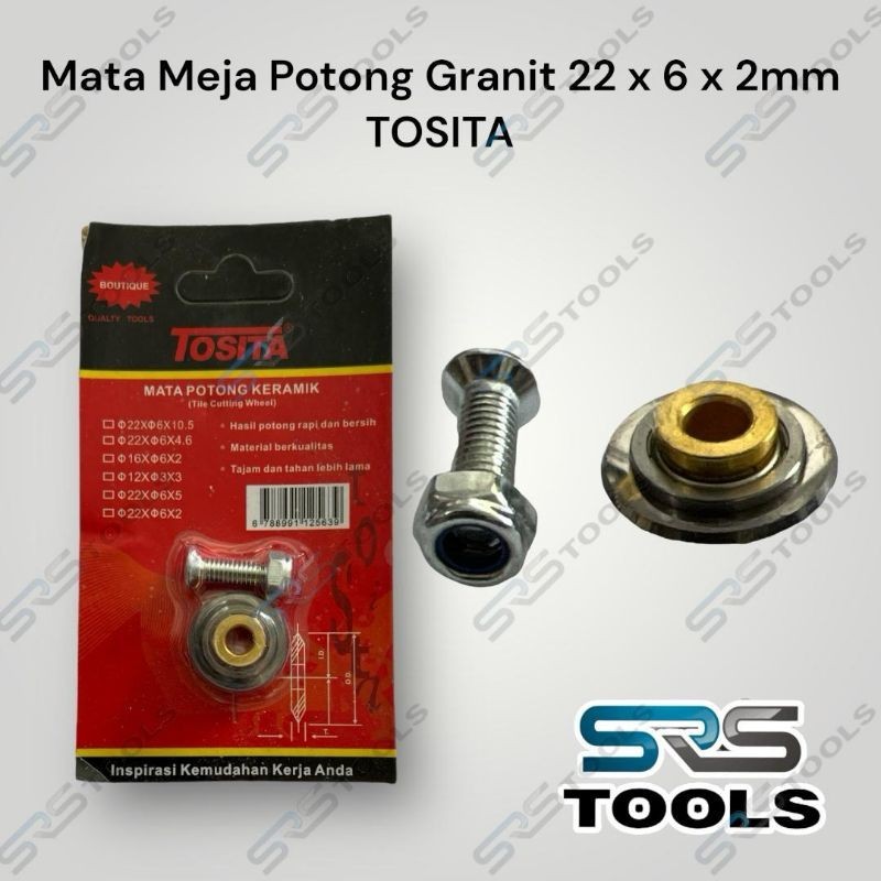 Jual Tosita Mata Pisau Meja Alat Potong Keramik Granit Dorong Bearing