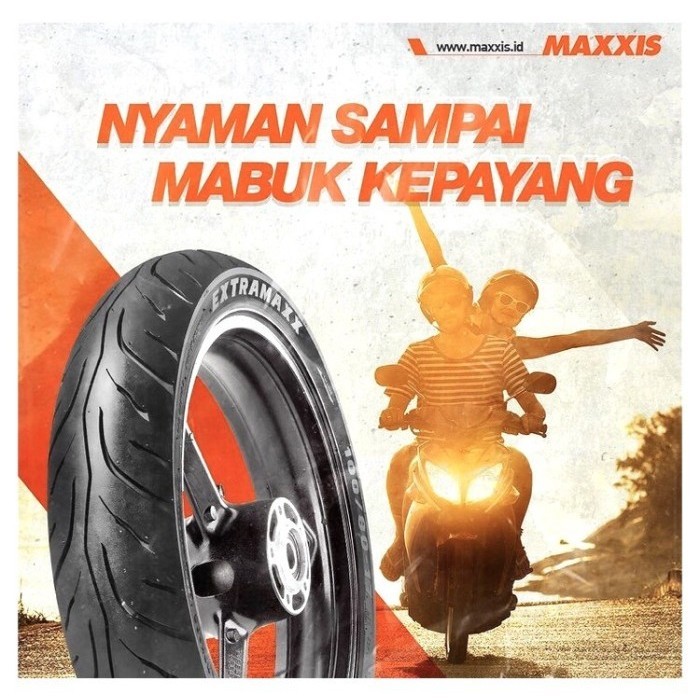 Jual Ban Maxxis Extramaxx M6233 90 80 17 Depan Shopee Indonesia