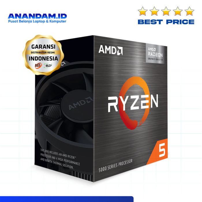 Jual AMD Ryzen 5 5600GT Processor 6 Core 12 Threads Radeon Graphic