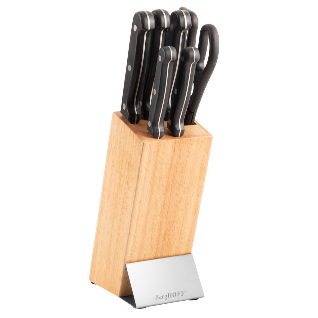 Jual Berghoff Pc Knife Block Quadra Pisau Set In Stainless Steel