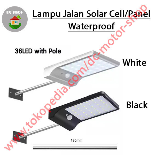 Jual Lampu Jalan Solar Tenaga Surya Motion Sensor Led Lampu Dinding