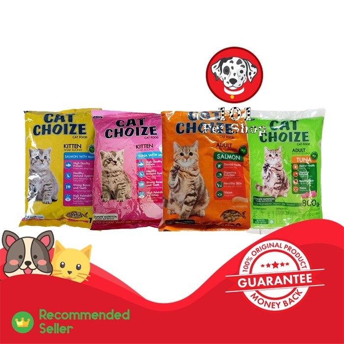 Jual Makanan Kucing Cat Choize Adult Kitten All Varian Gr Kg