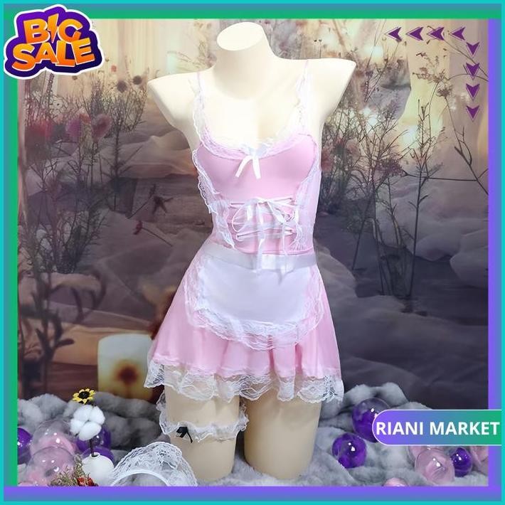 Jual Sexy Lingerie Seksi Set Cosplay Custom G String Hot Import