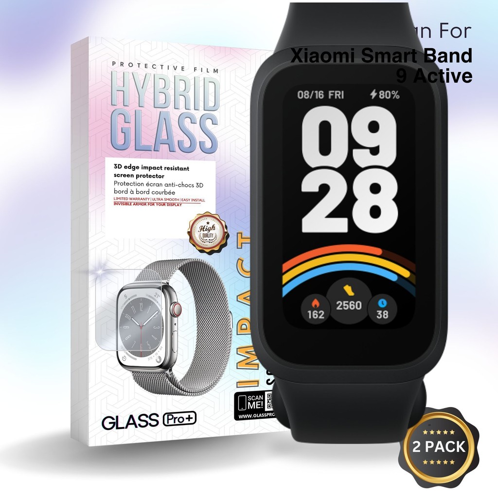 Jual Hybrid Glass Premium Anti Gores Hydrogel For Xiaomi Smart Band 9