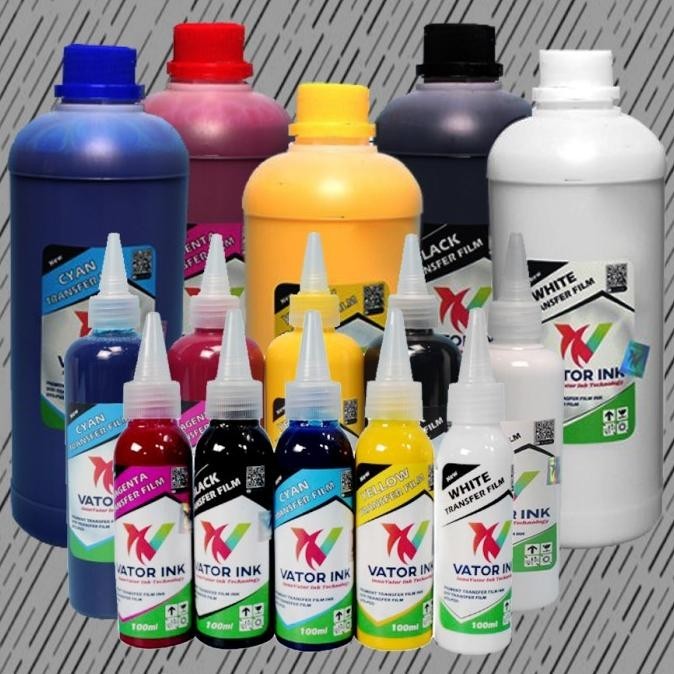 Jual TINTA DTF VATOR TINTA VATOR DTF INK CMYK WHITE Shopee