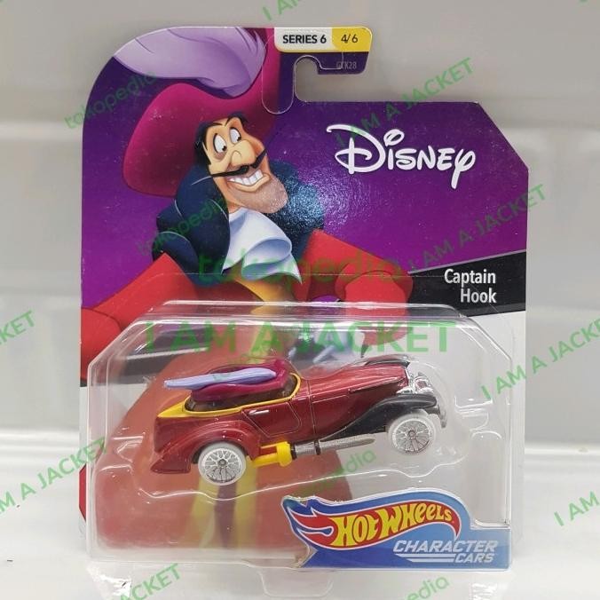 Jual Hot Wheels Character Cars Disney Captain Hook Hotwheels Shopee Indonesia