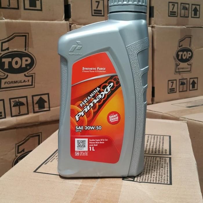 Jual Oli Mesin Pertamina Prima Xp 20W 50 1 Liter Shopee Indonesia