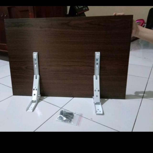 Jual Meja Rak Siku Lipat Dinding Ambalan Floating Shelf Shopee Indonesia