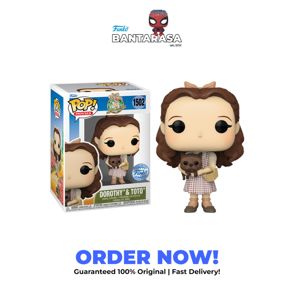 Jual Funko Pop The Wizard Of Oz Dorothy Toto Sepia Th