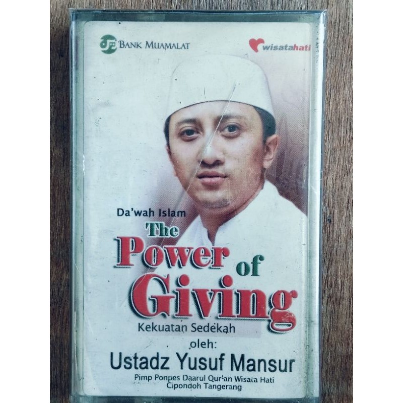 Jual Kaset Pita Ceramah Ustad Yusuf Mansur The Power Of Giving Shopee