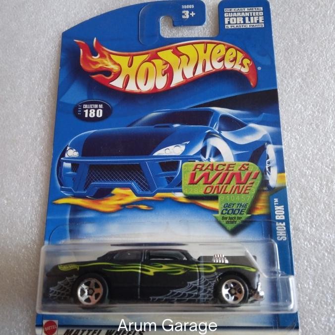 Jual Hot Wheels Shoe Box Based On Ford Custom Club Coupe Card Race Win Online Hitam