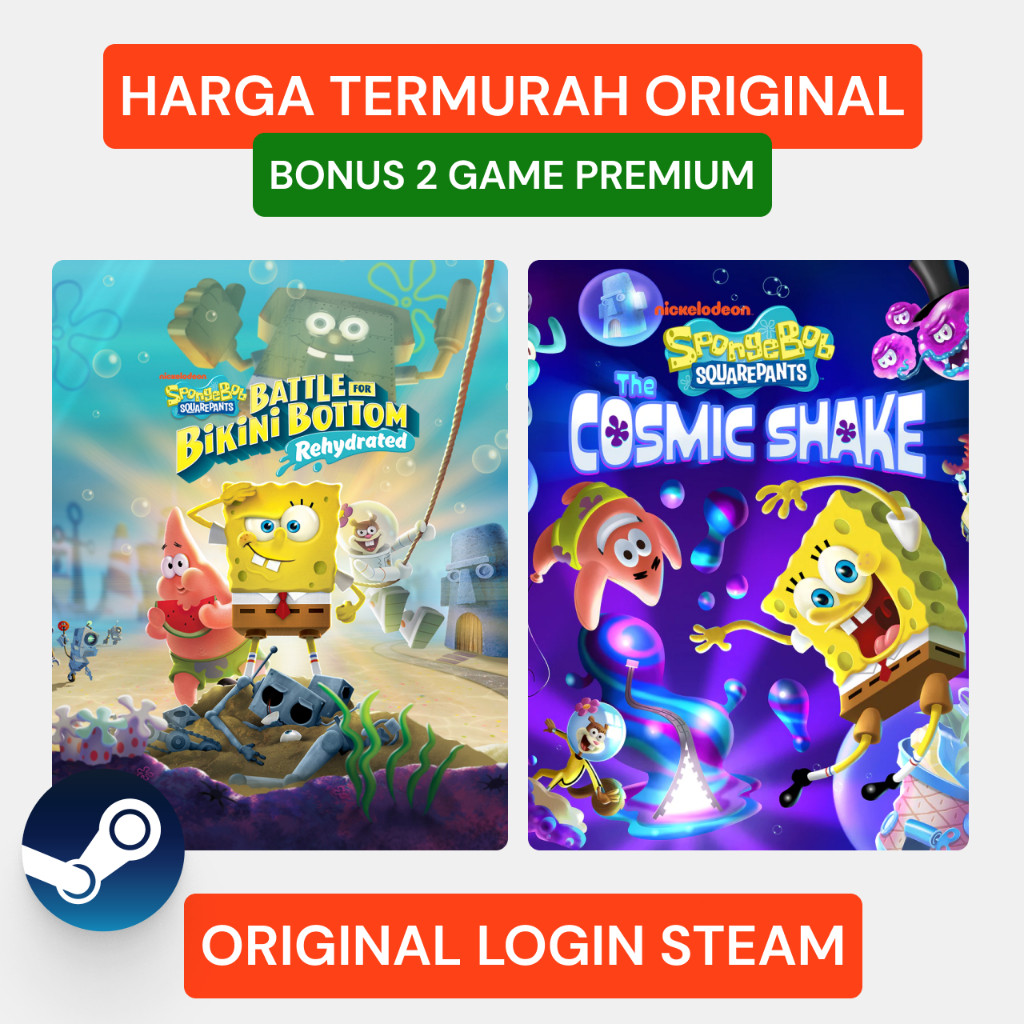 Jual SpongeBob SquarePants Battle For Bikini Bottom SpongeBob