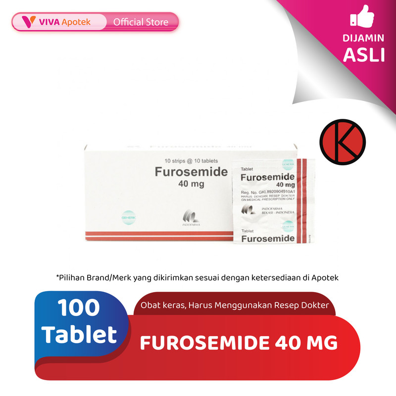 Jual Furosemide Mg Edema Hipertensi Tablet Shopee Indonesia